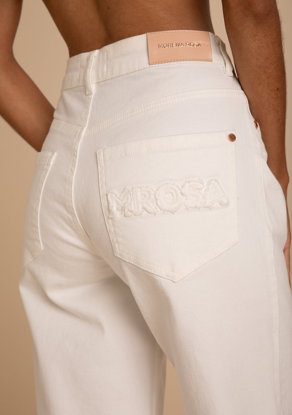 Pantalón Wide Tiro Medio