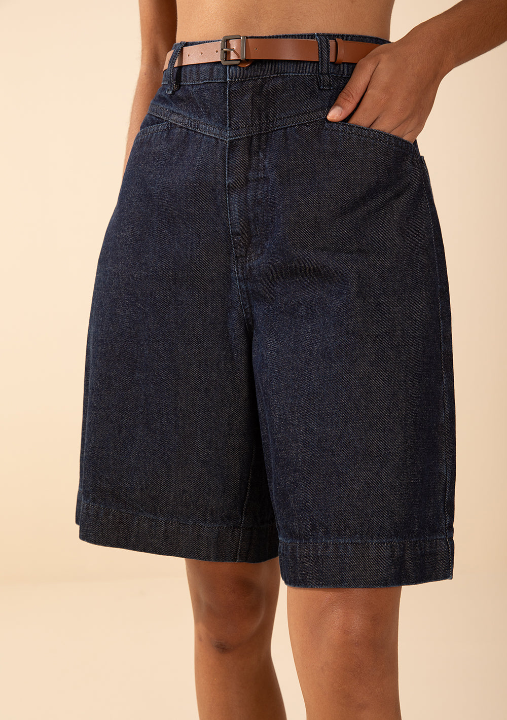 Bermuda Recta Tiro Alto