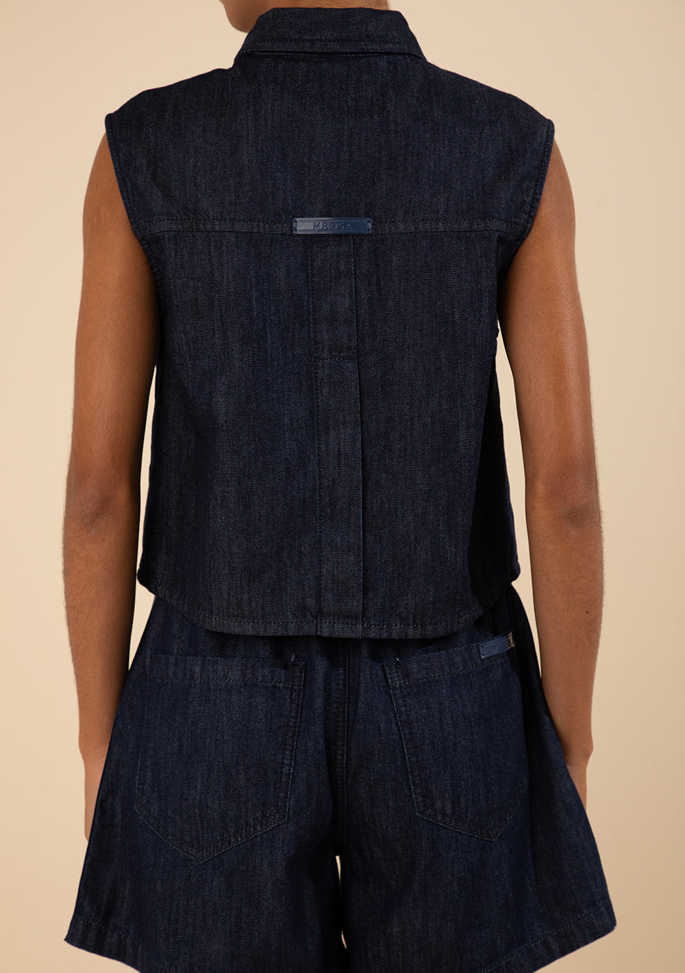 Camisa Suelta Polo Mangas Cortas