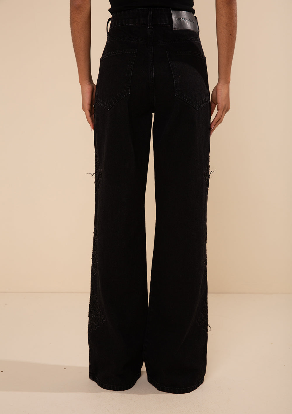 Pantalón Wide Tiro Alto