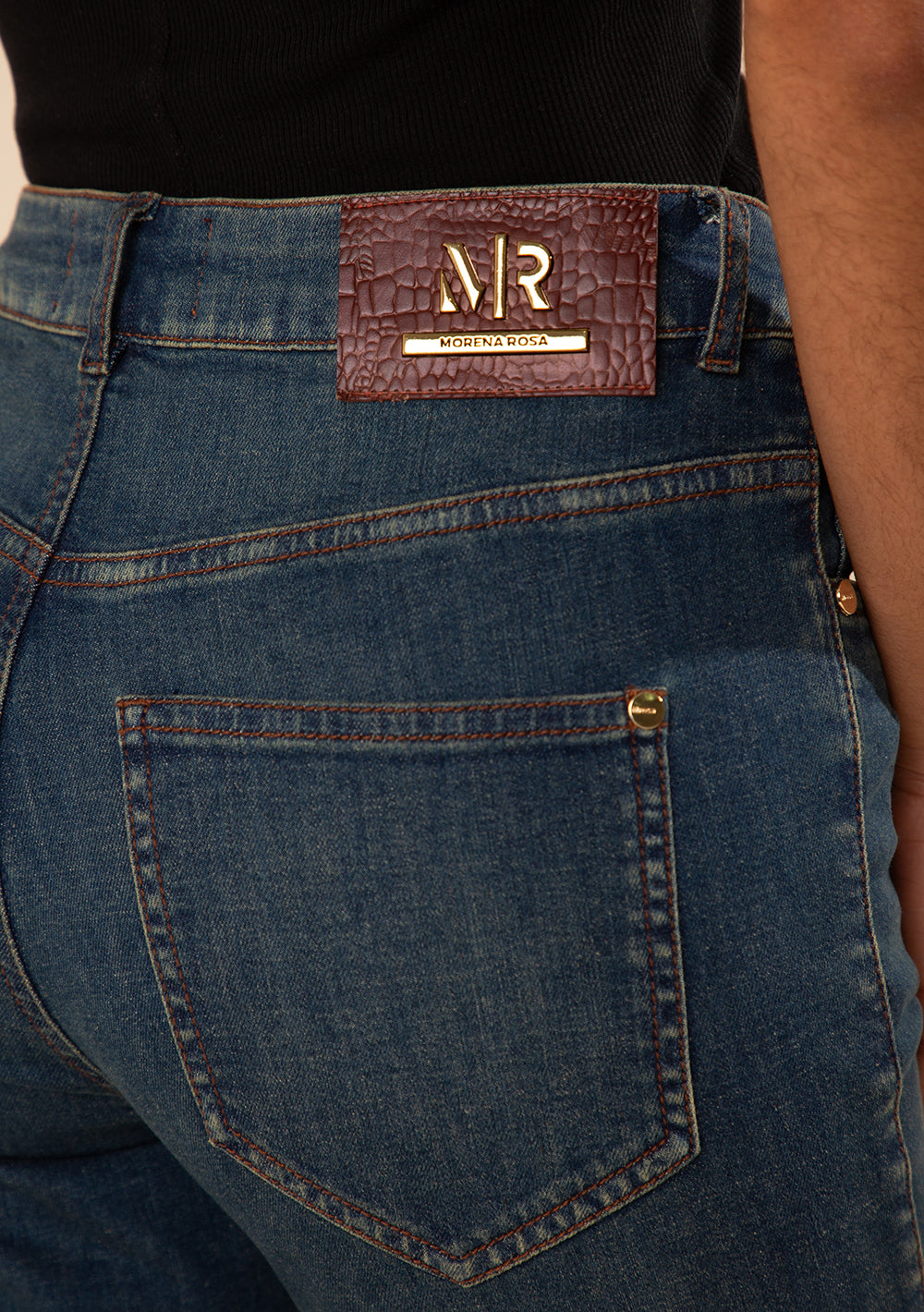 Pantalón Jeans Boot Cut Tiro Alto