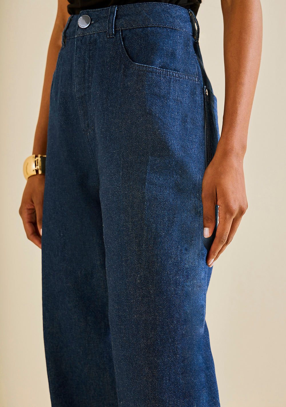 Pantalón Wide Leg Tiro Alto