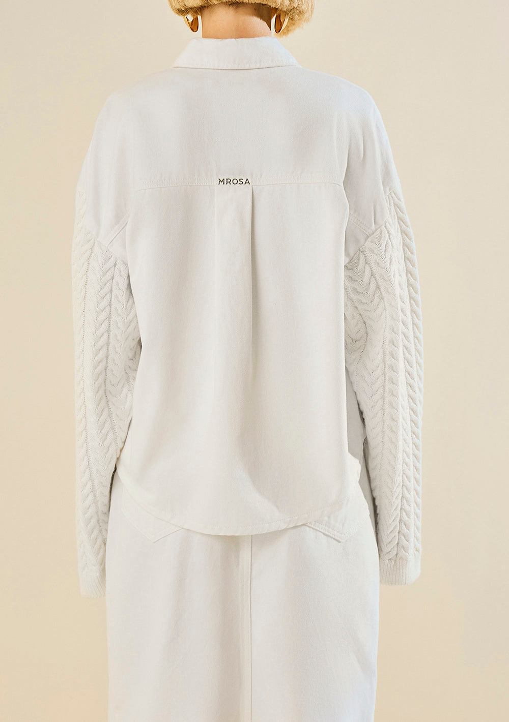 Chaqueta Suelta Mangas Largas