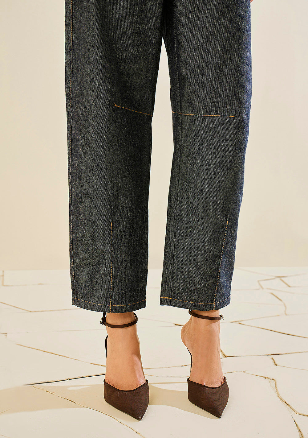 Pantalón Carrot Tiro Alto