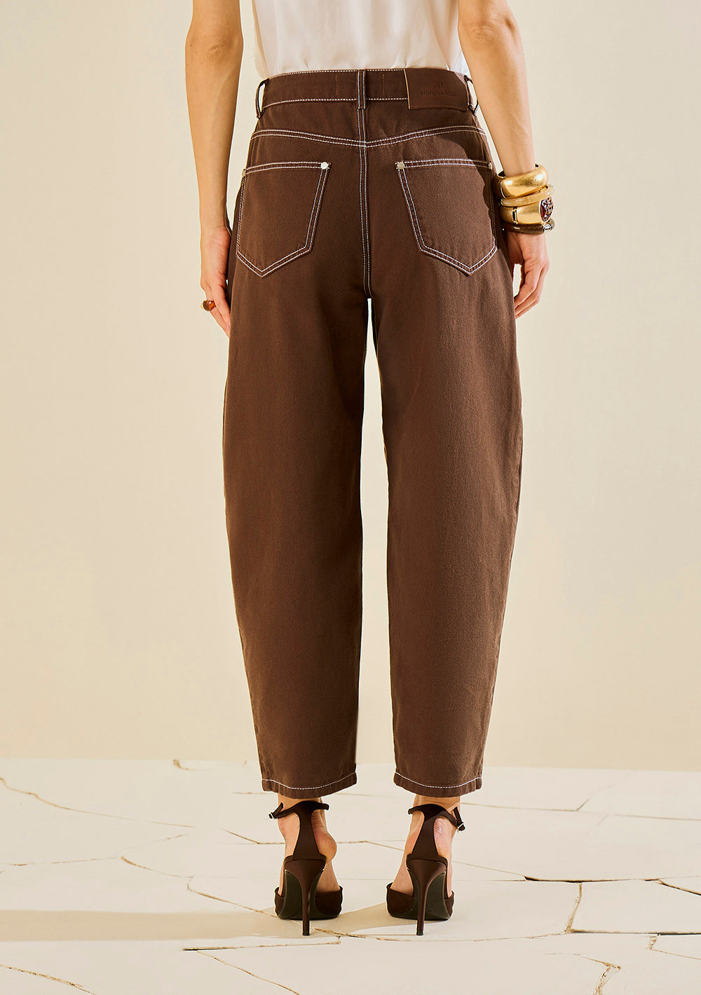 Pantalón Carrot Tiro Alto