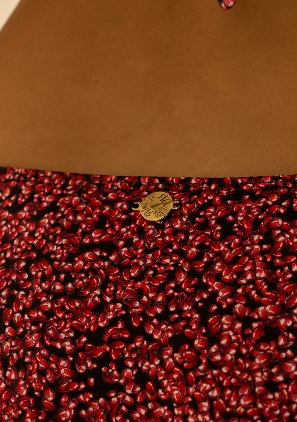 Bikini Cortininha Con Relleno Removible Bombacha Con Tiras para Amarrar