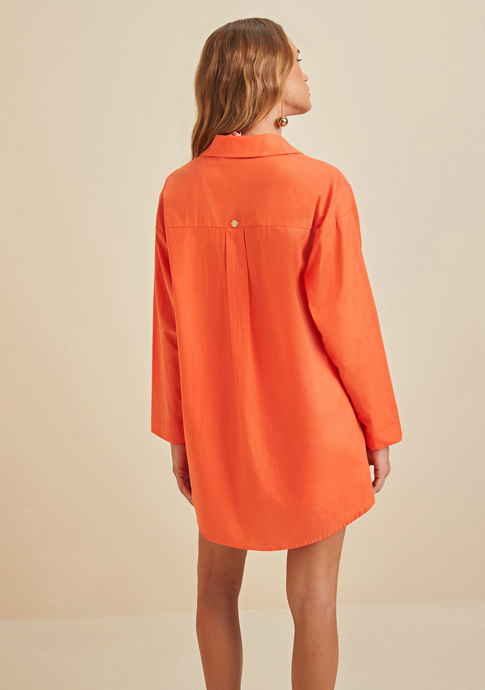 Camisa Mangas Largas Com Botoes