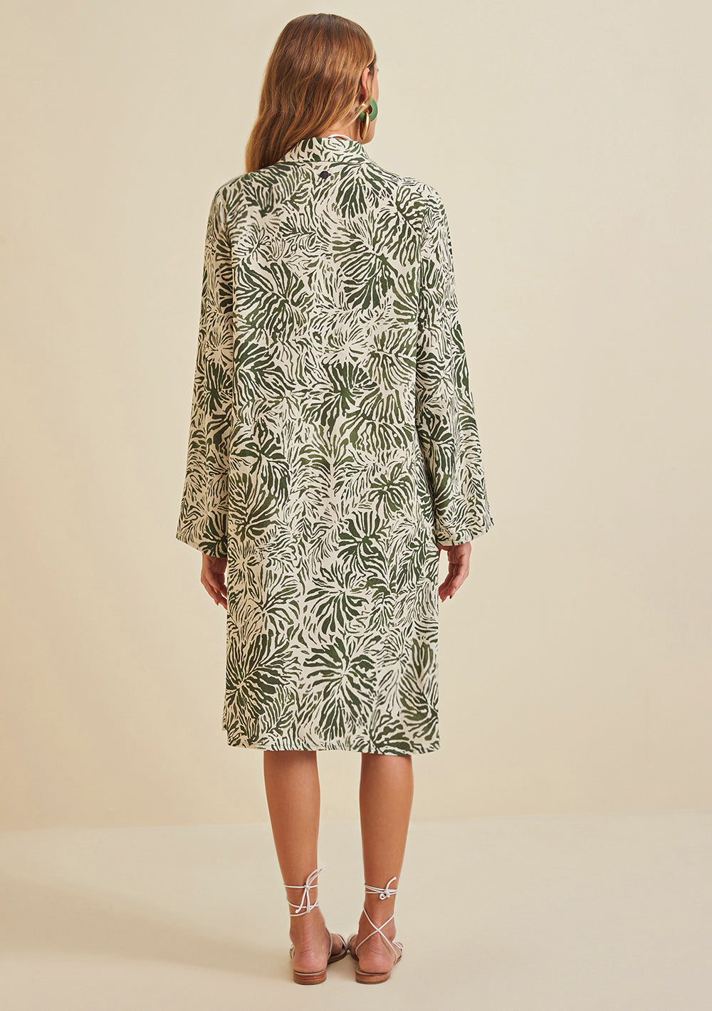 Chemise Largo Con Botones