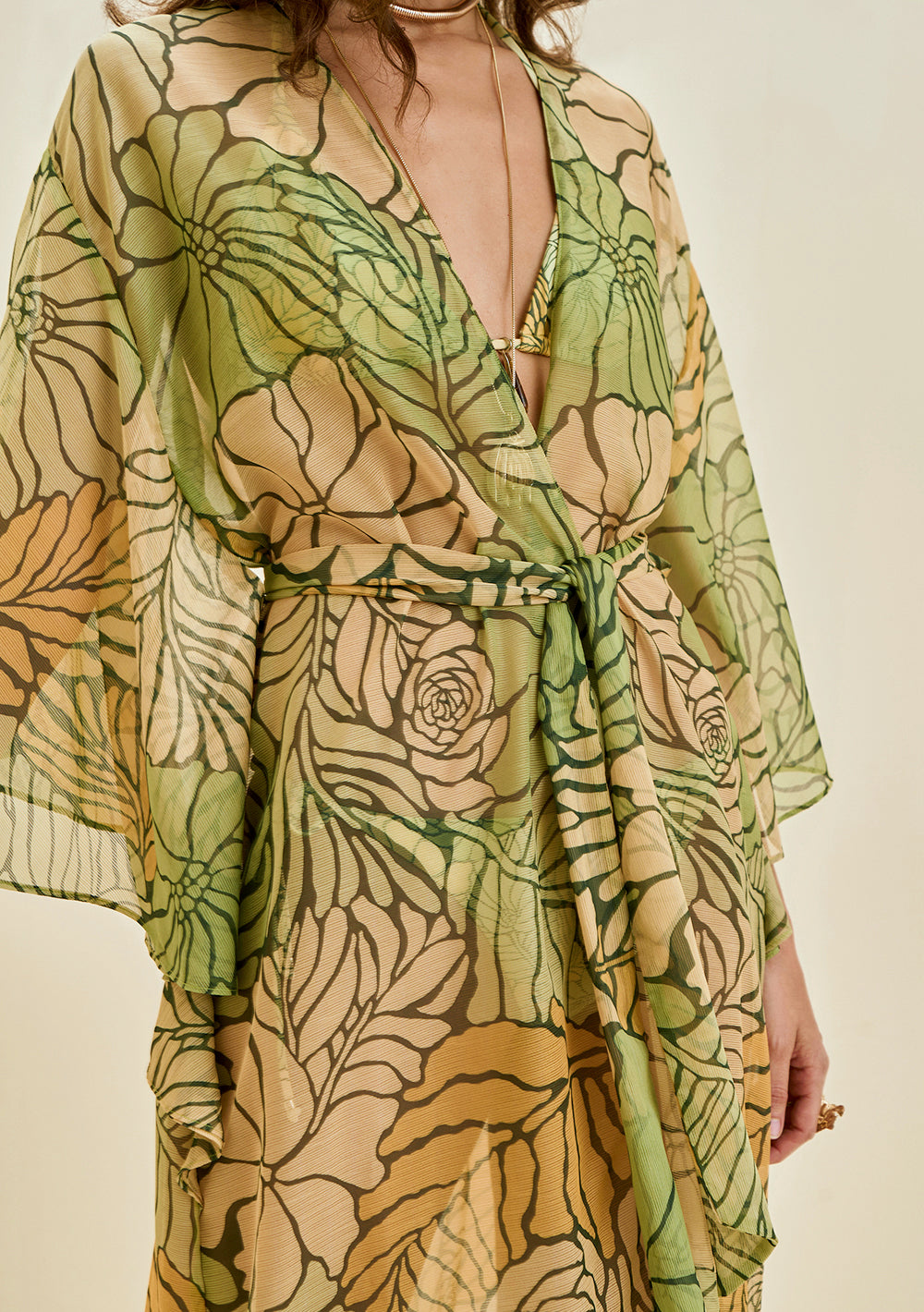 Kaftan Suelto Mangas Largas