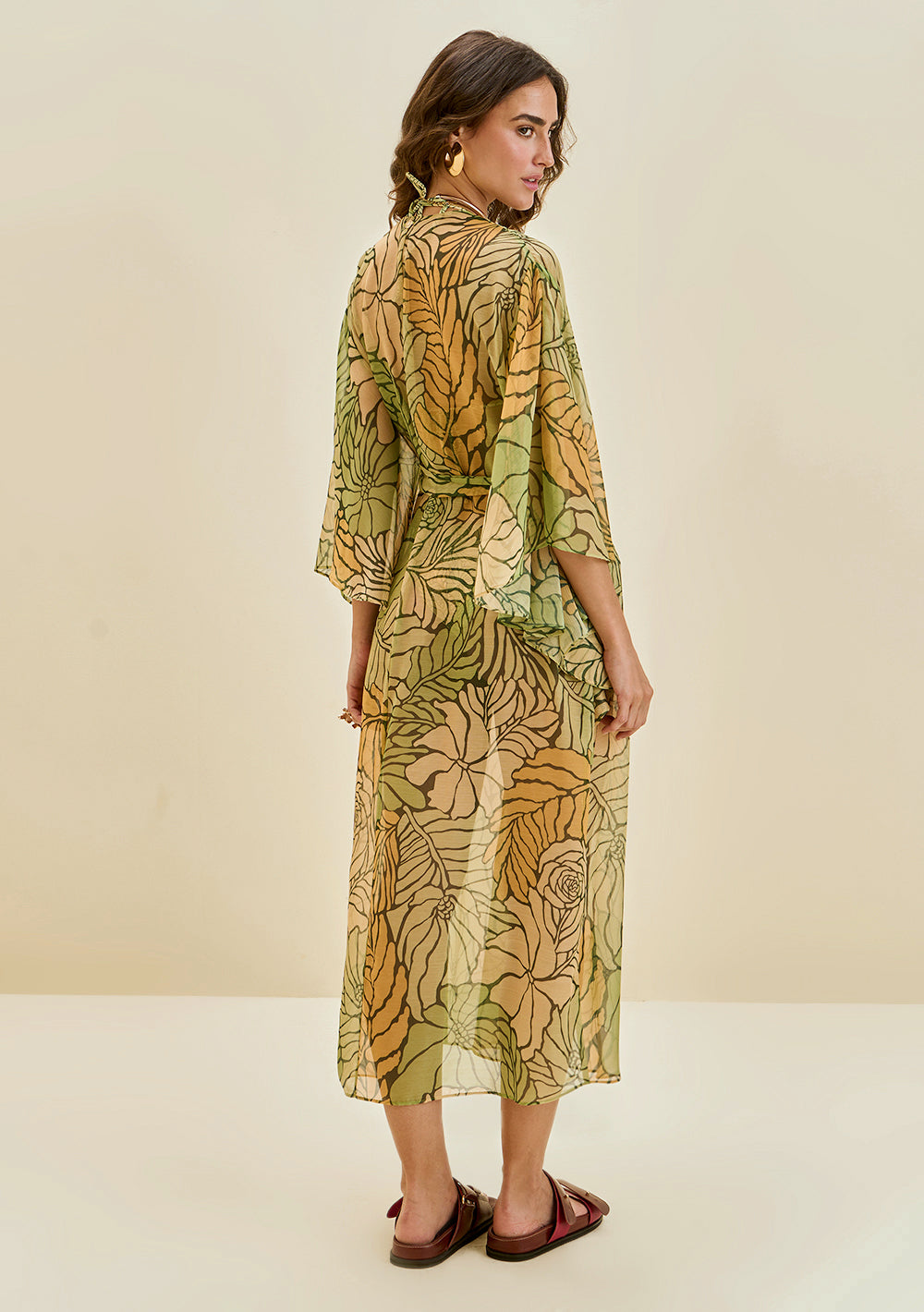 Kaftan Suelto Mangas Largas