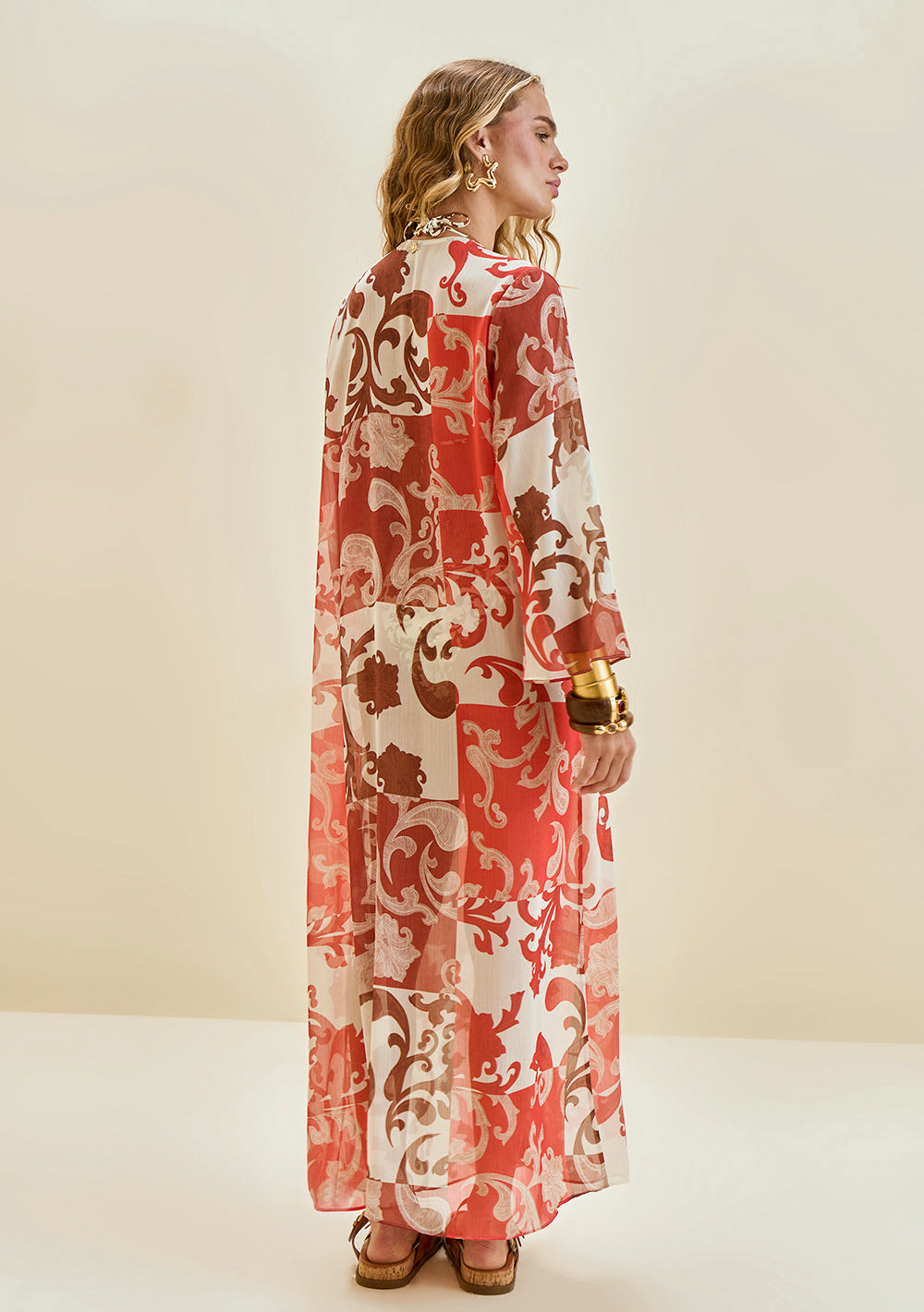 Kaftan Suelto Mangas Largas