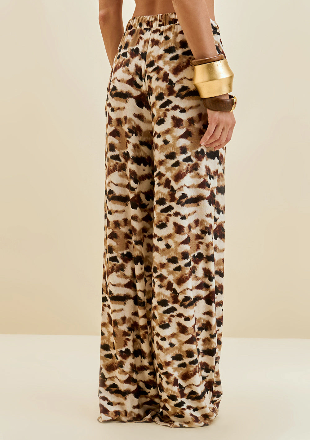 Pantalón Recto Tiro Medio