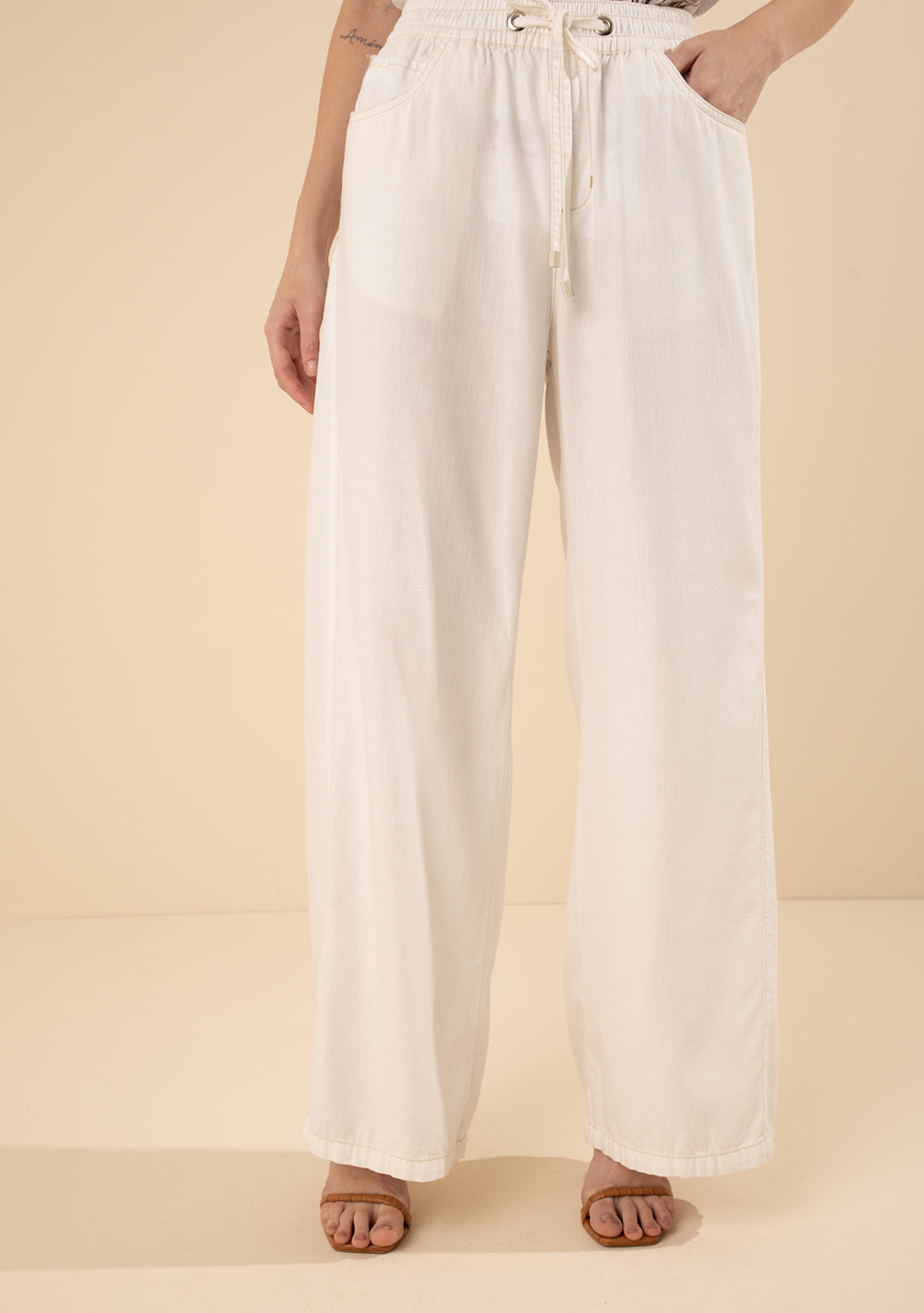 Pantalón Palazzo Tiro Alto