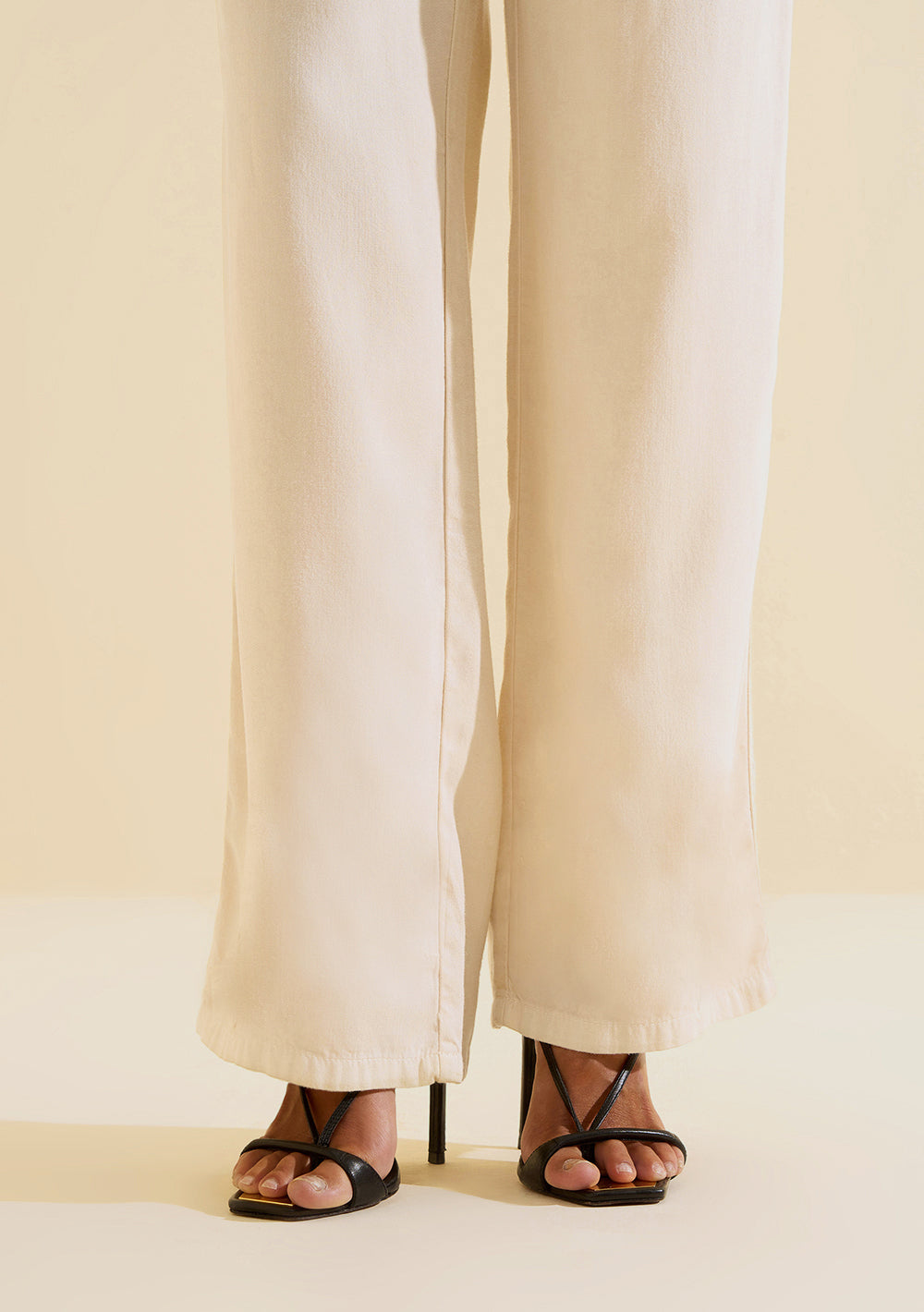 Pantalón Wide Leg Tiro Alto