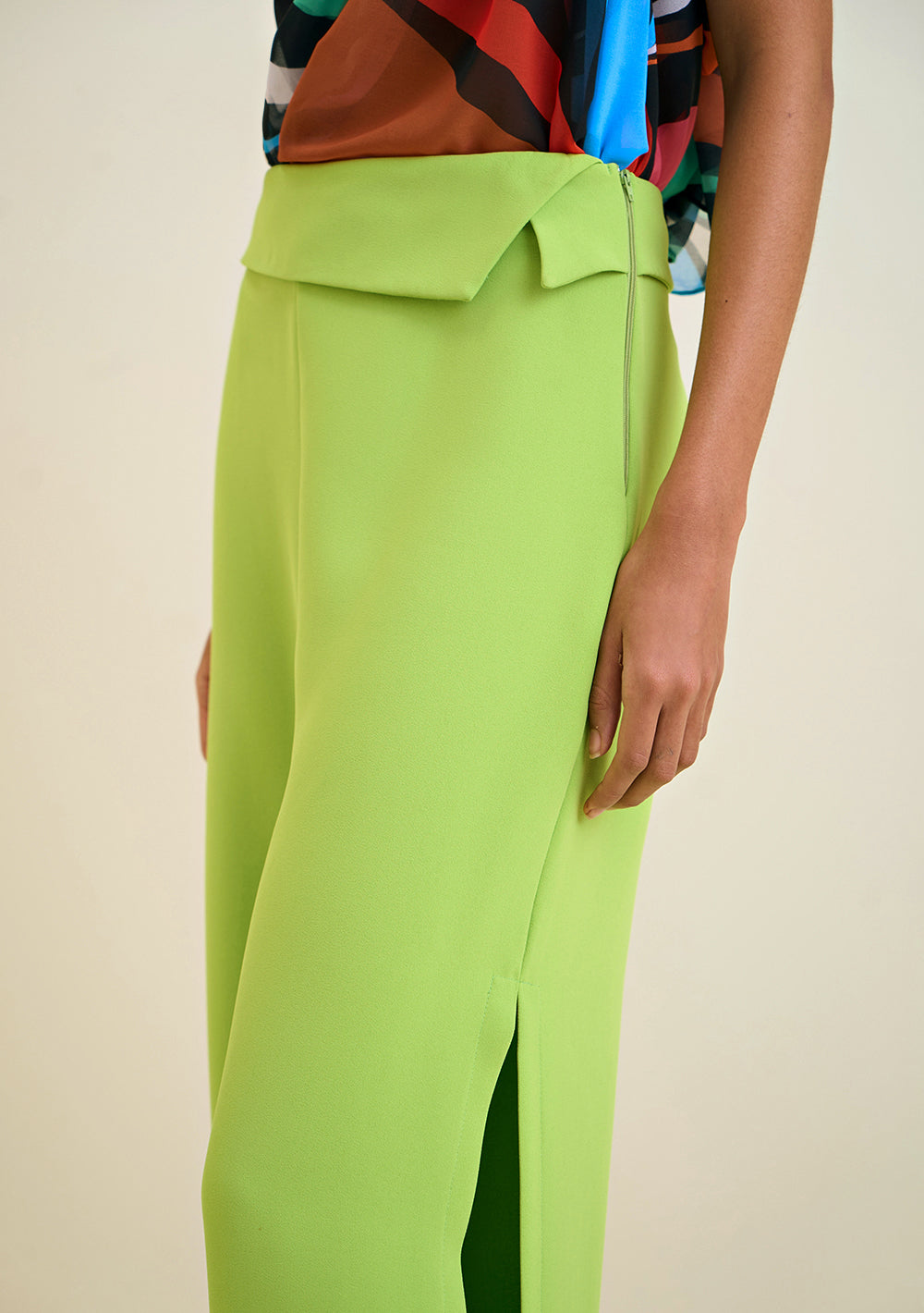 Pantalón Wide Tiro Alto