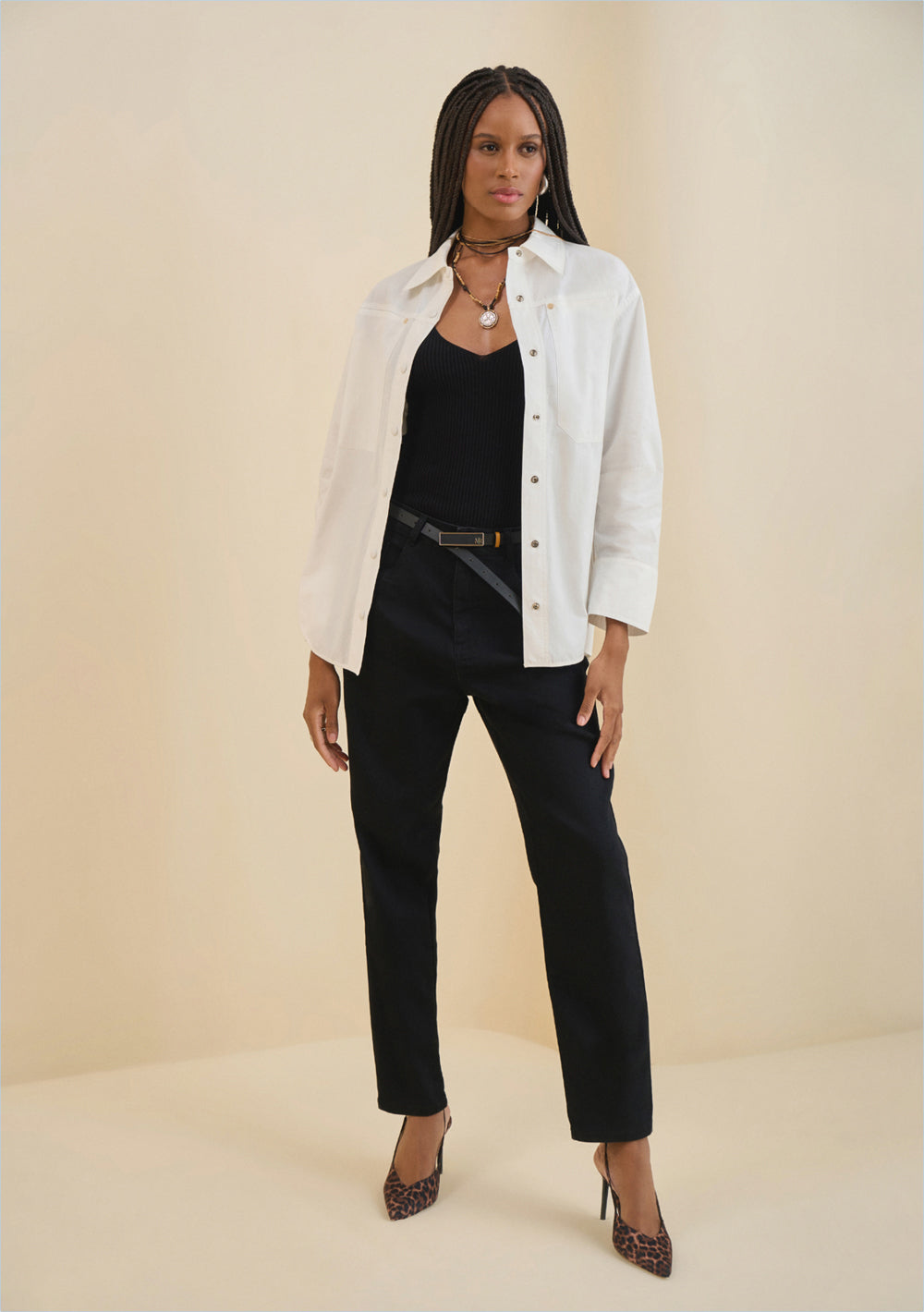 Camisilla Ajustada Escote En V