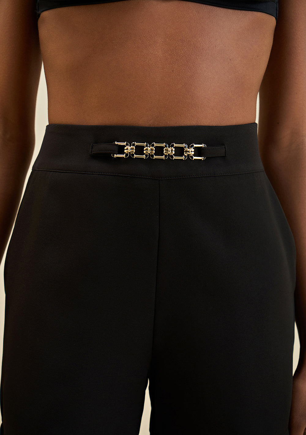 Shorts Rectos Tiro Alto