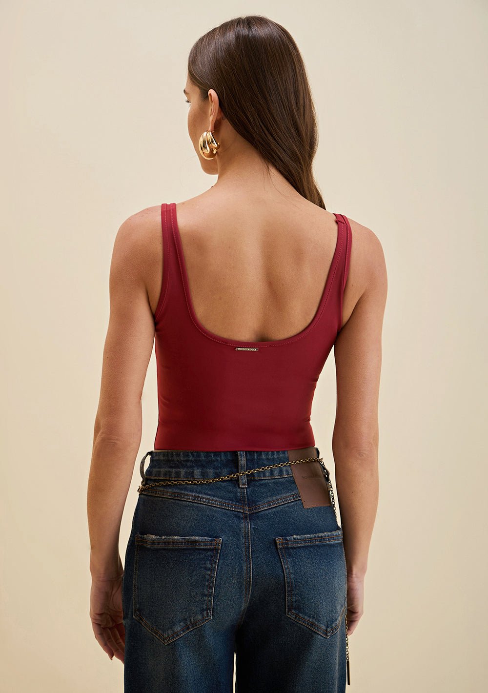 Body Escote Redondo Sin Mangas