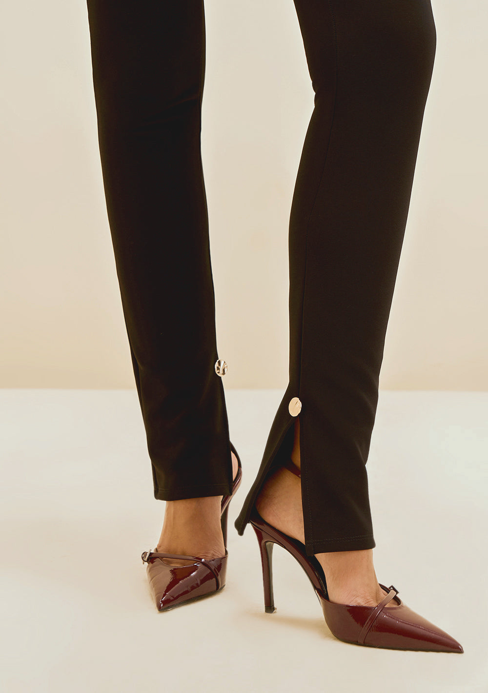 Pantalón Slim Tiro Alto