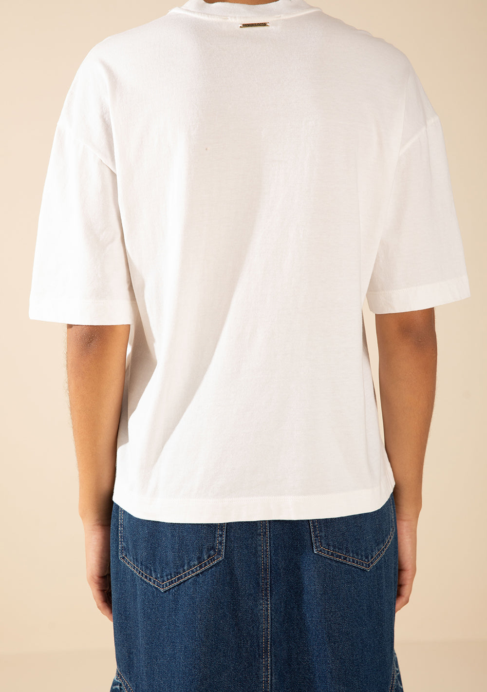 T-Shirt Oversized Escote Redondo Mangas Cortas
