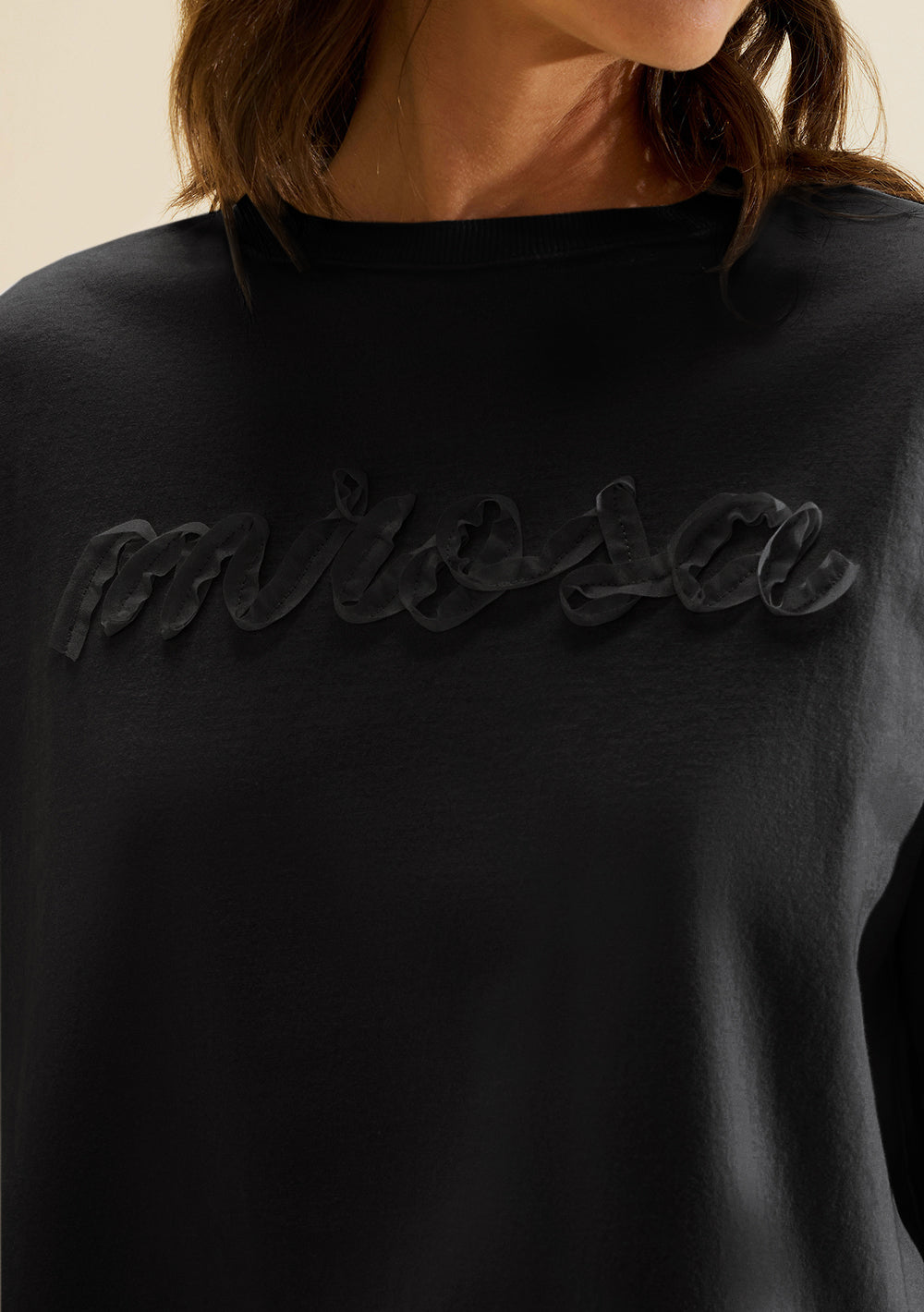 Camiseta Suelta Cuello Redondo Mangas Cortas
