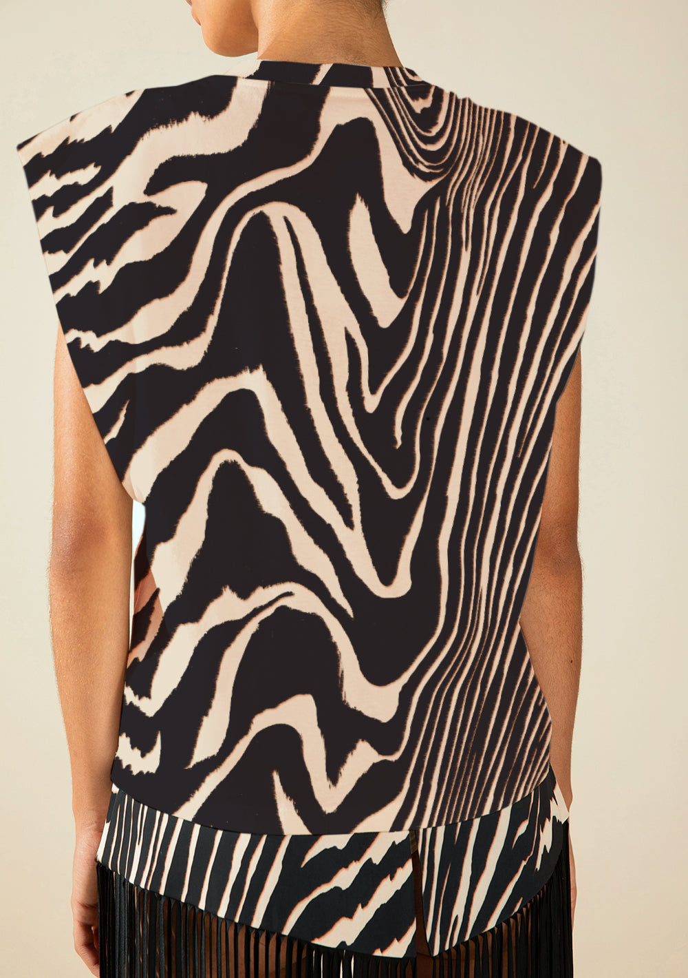 Camisilla Al Cuerpo Cuello Alto
