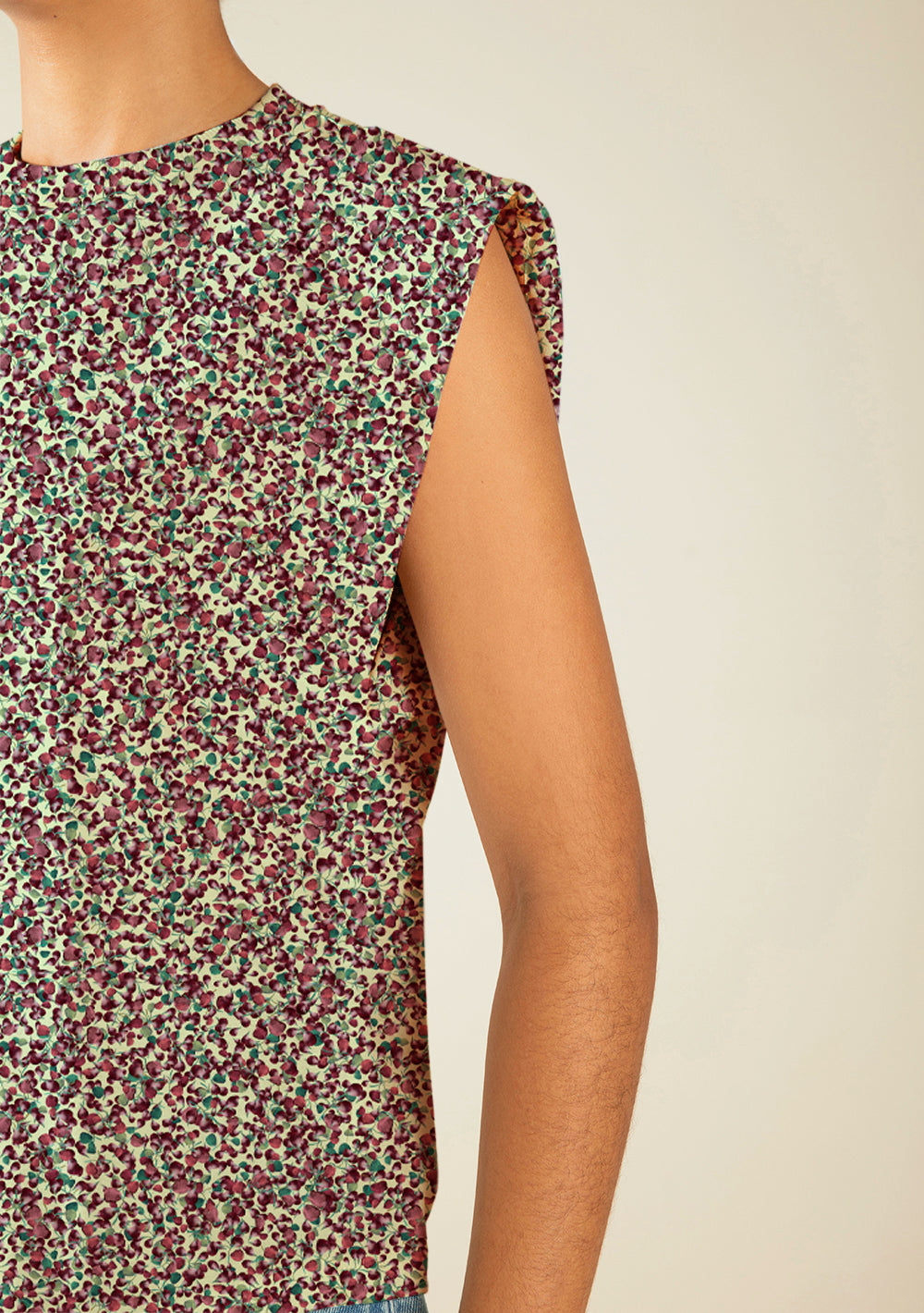 Camisilla Al Cuerpo Cuello Alto