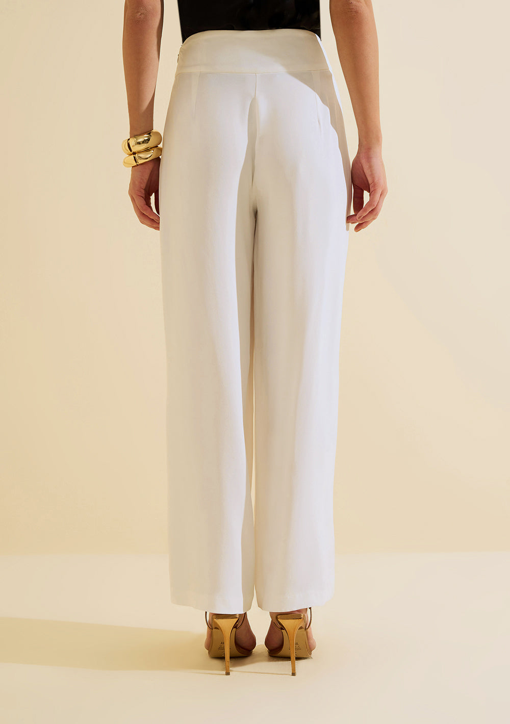 Pantalón Wide Leg Tiro Alto