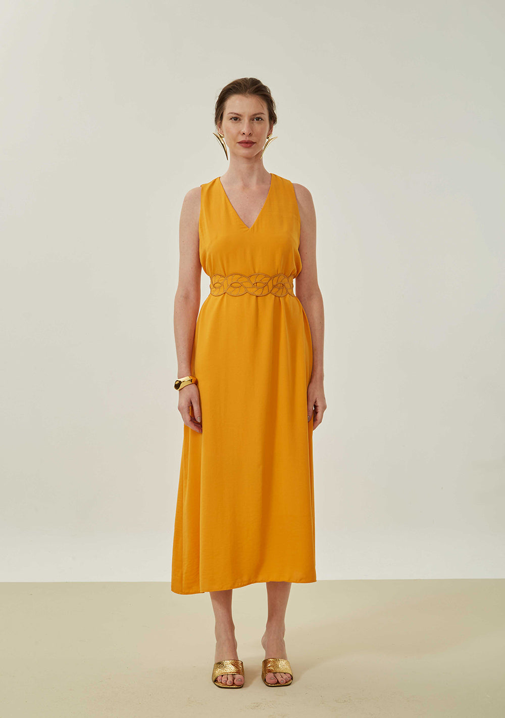 Vestido Suelto Escote en V