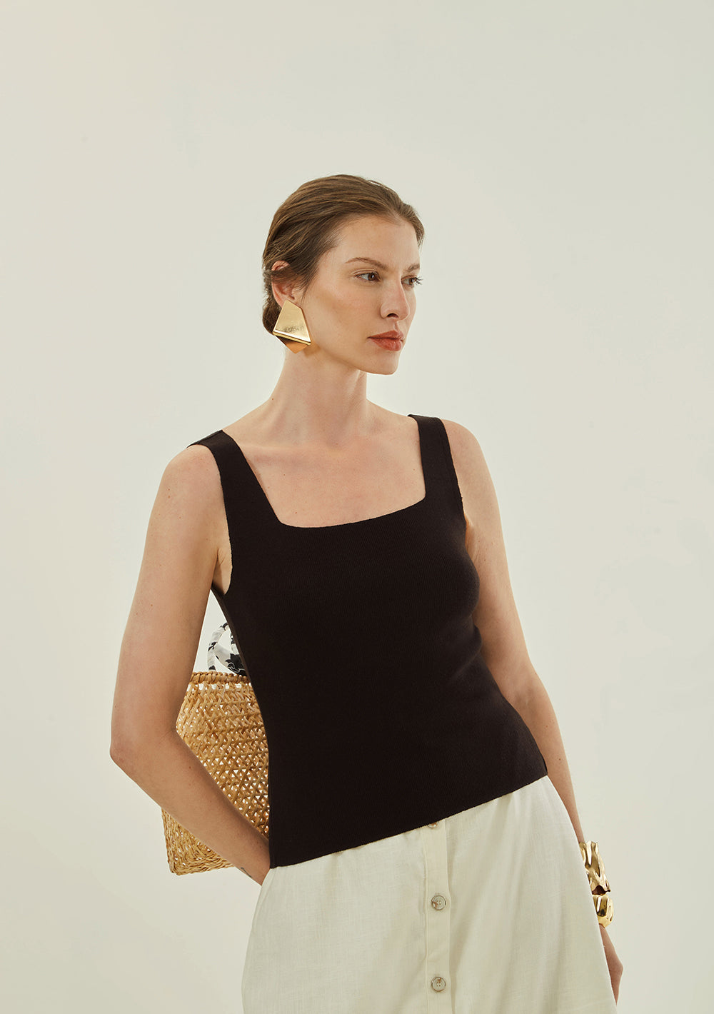 Camisilla Al Cuerpo Escote Cuadrado