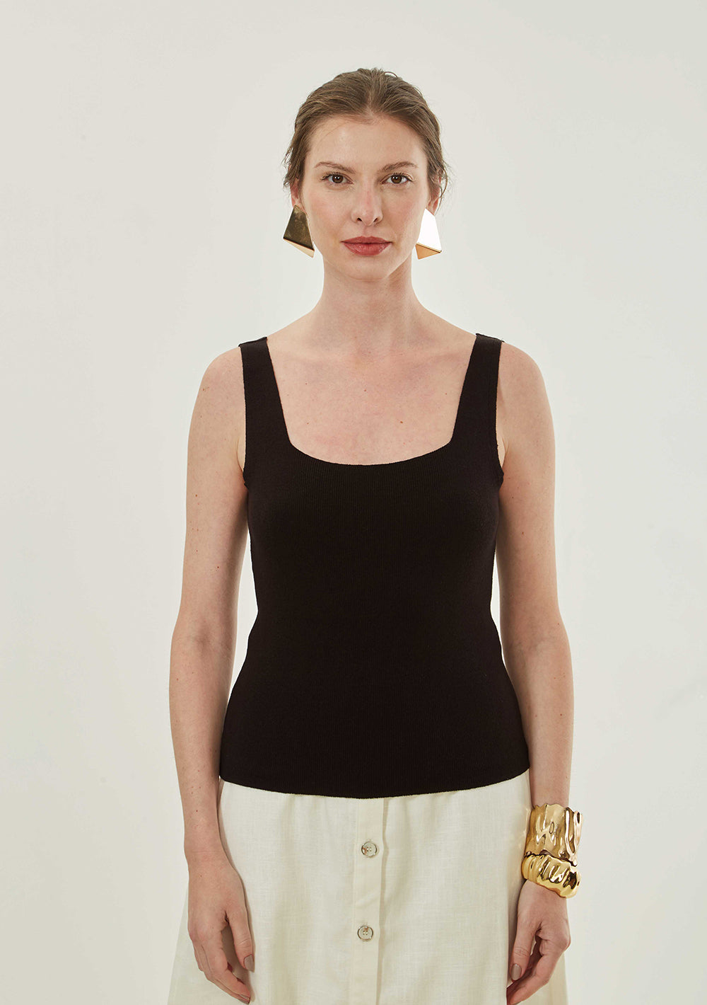Camisilla Al Cuerpo Escote Cuadrado