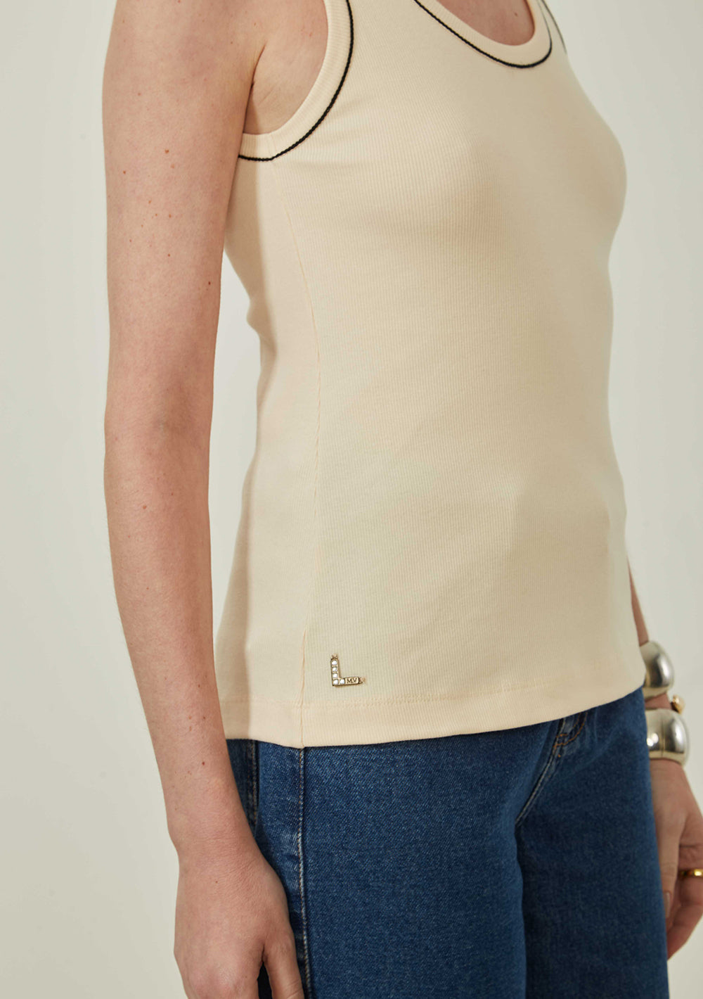 Camisilla Al Cuerpo Escote Redondo