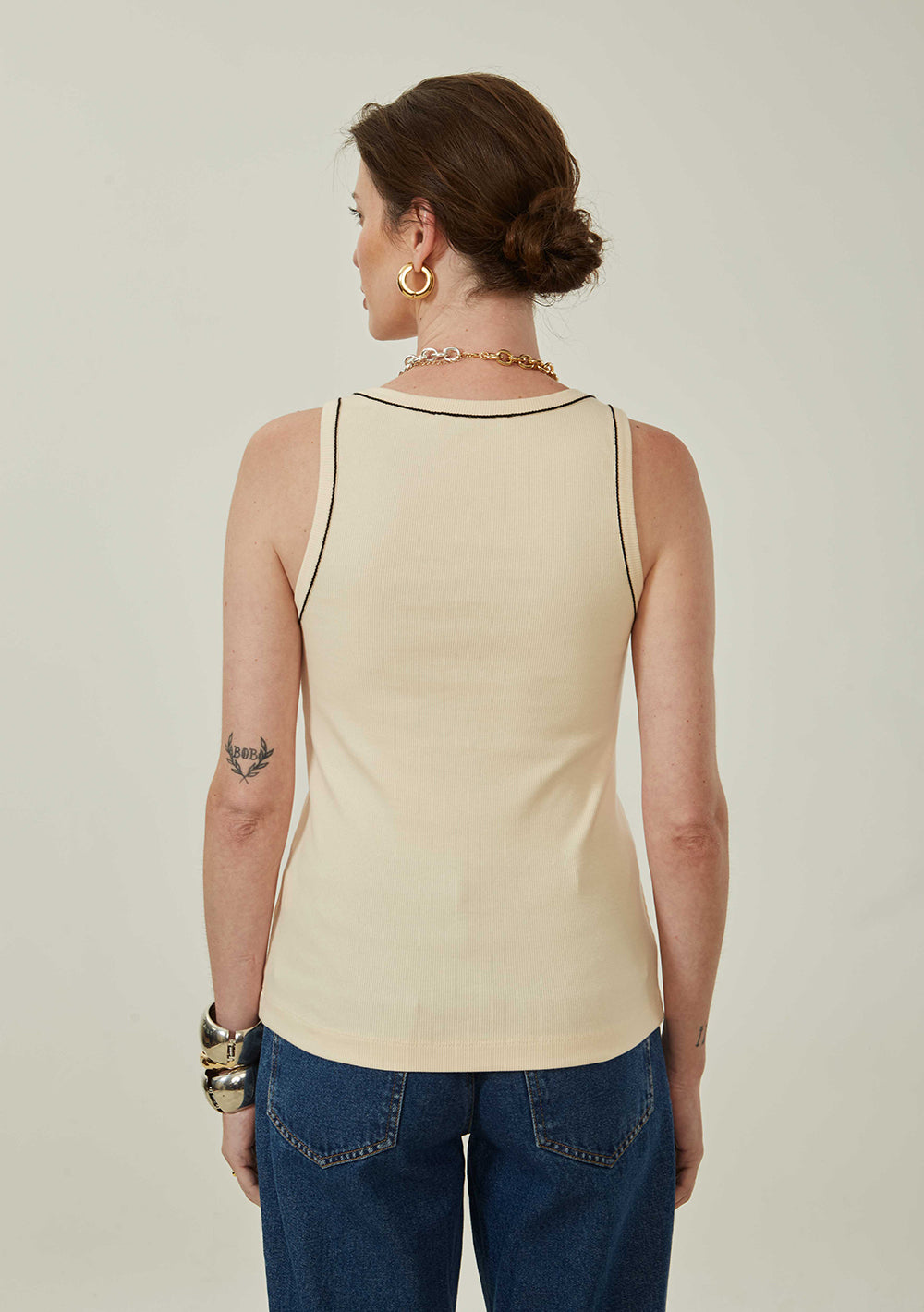 Camisilla Al Cuerpo Escote Redondo