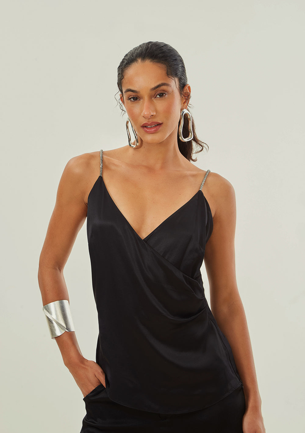 Camisilla Suelta Escote en V