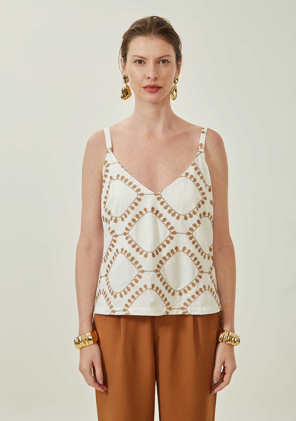 Camisilla Suelta Escote en V