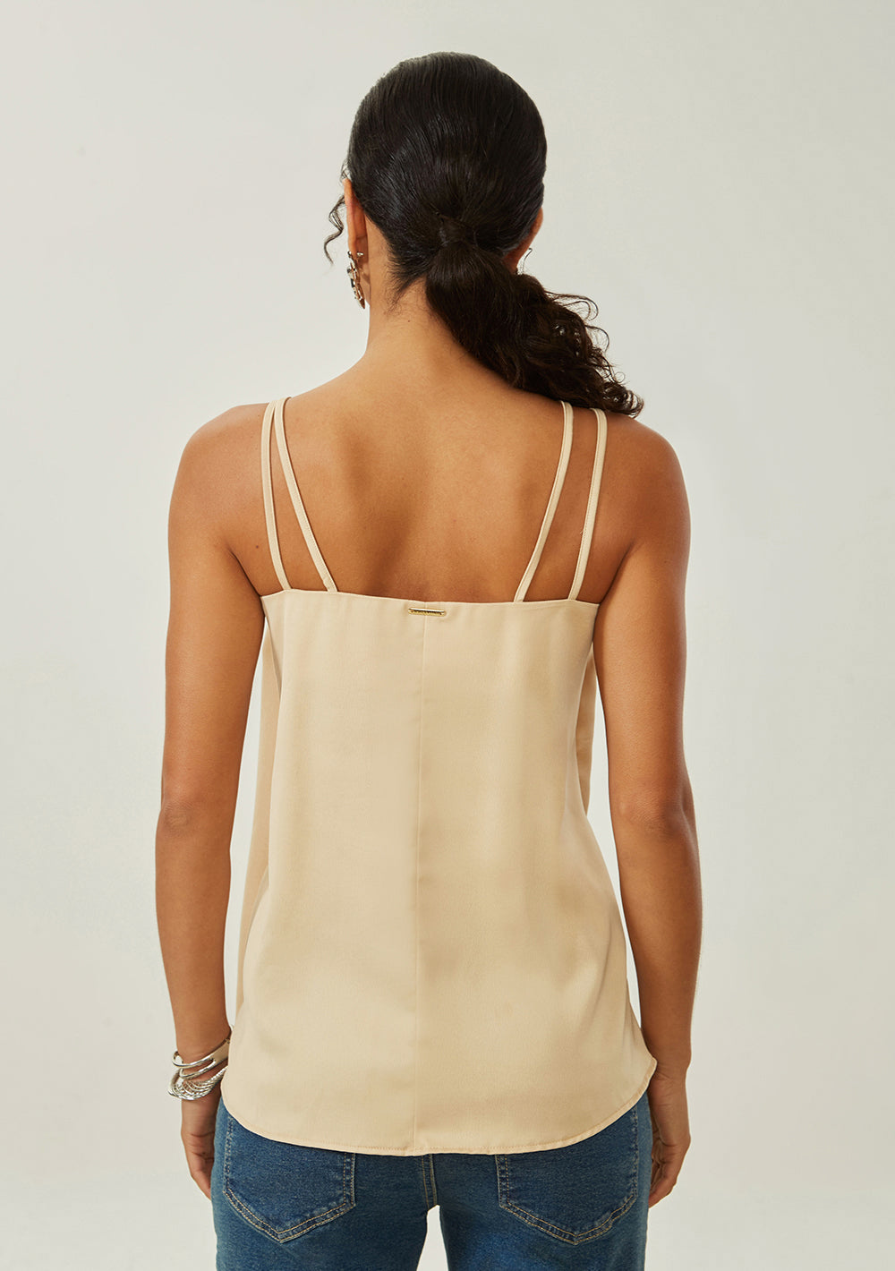 Blusa Suelta Sin Mangas