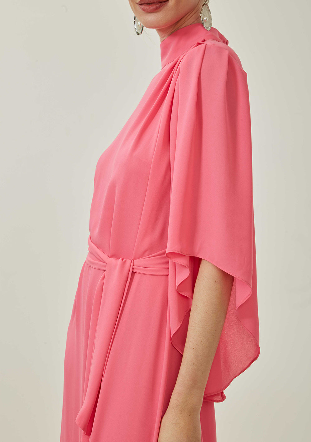 Vestido Suelto De Un Hombro