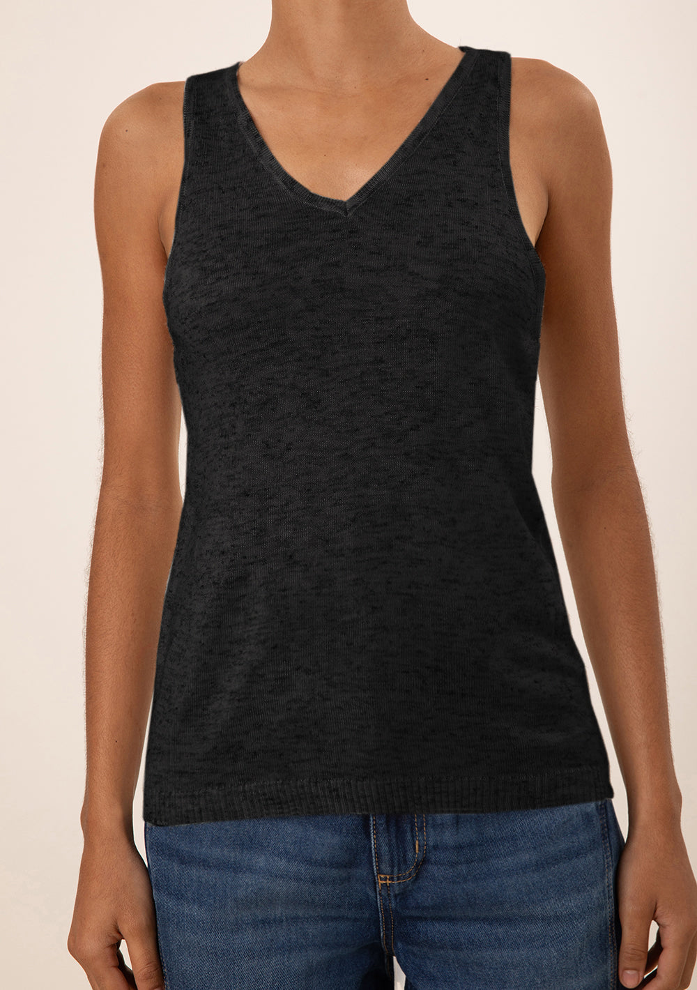 Camisilla Ajustada Escote En V