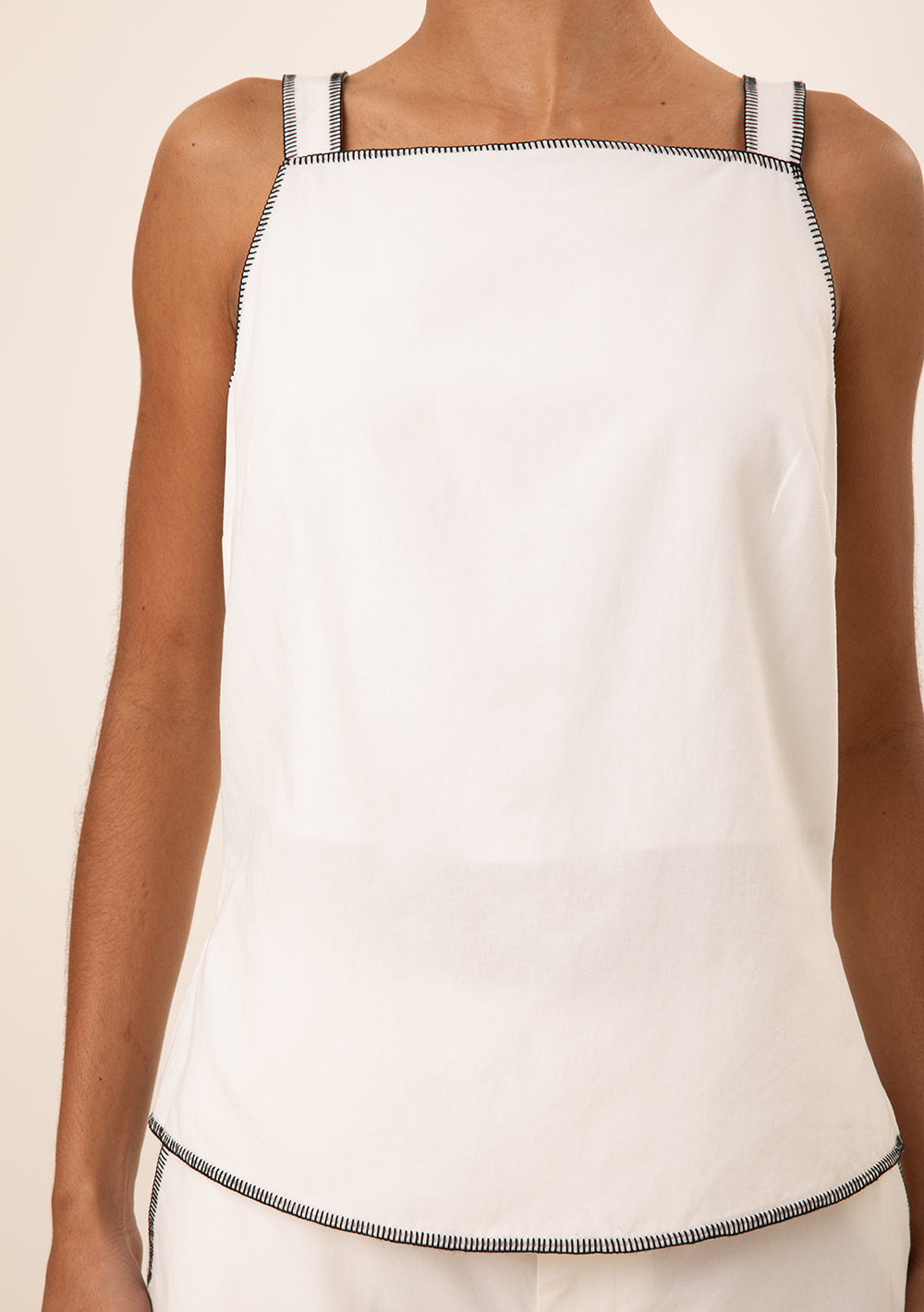 Camisilla Suelta Escote Cuadrado