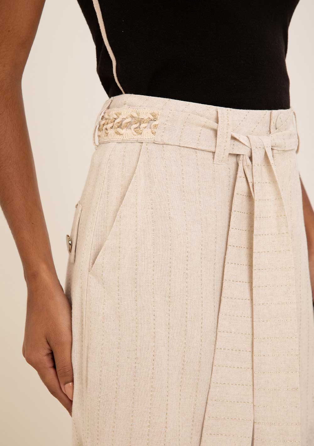 Bermuda Recta Tiro Alto