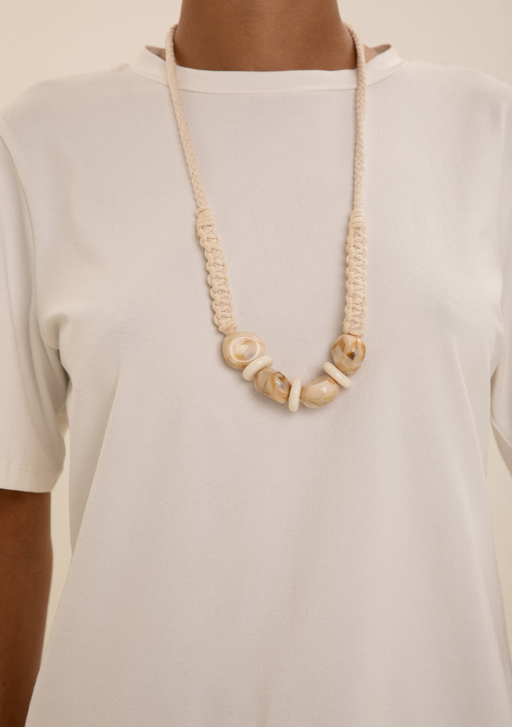 T-shirt Suelta Escote Redondo Mangas Cortas