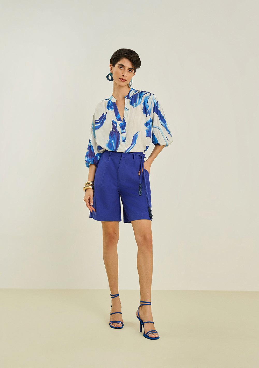 Bermuda Recta Tiro Alto