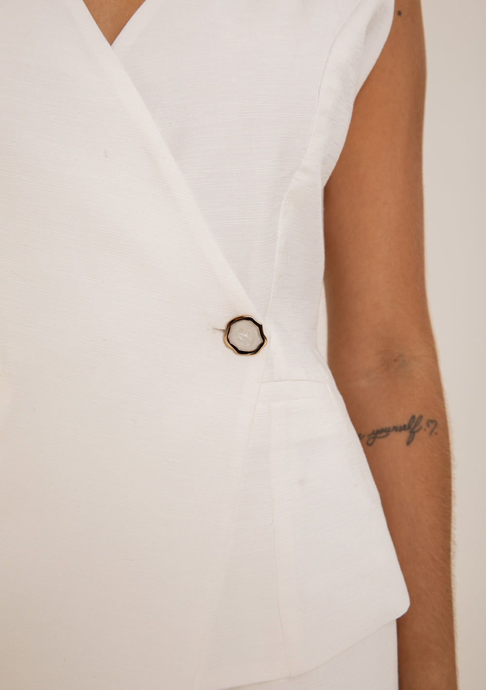 Chaleco Ajustado Sin Mangas