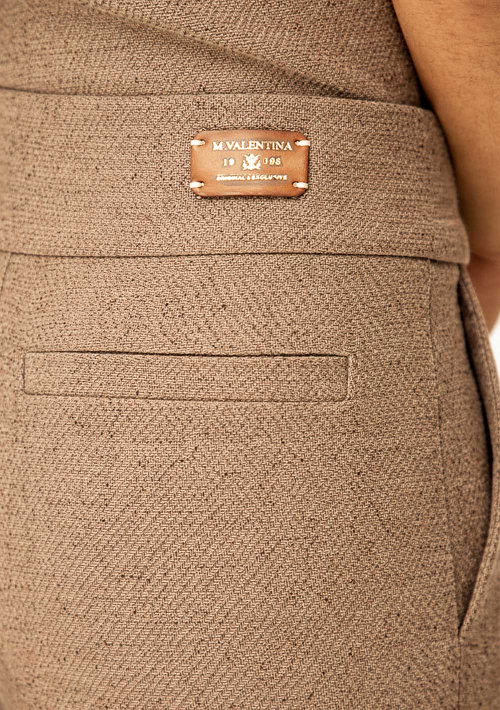 Pantalón Recto Tiro Alto