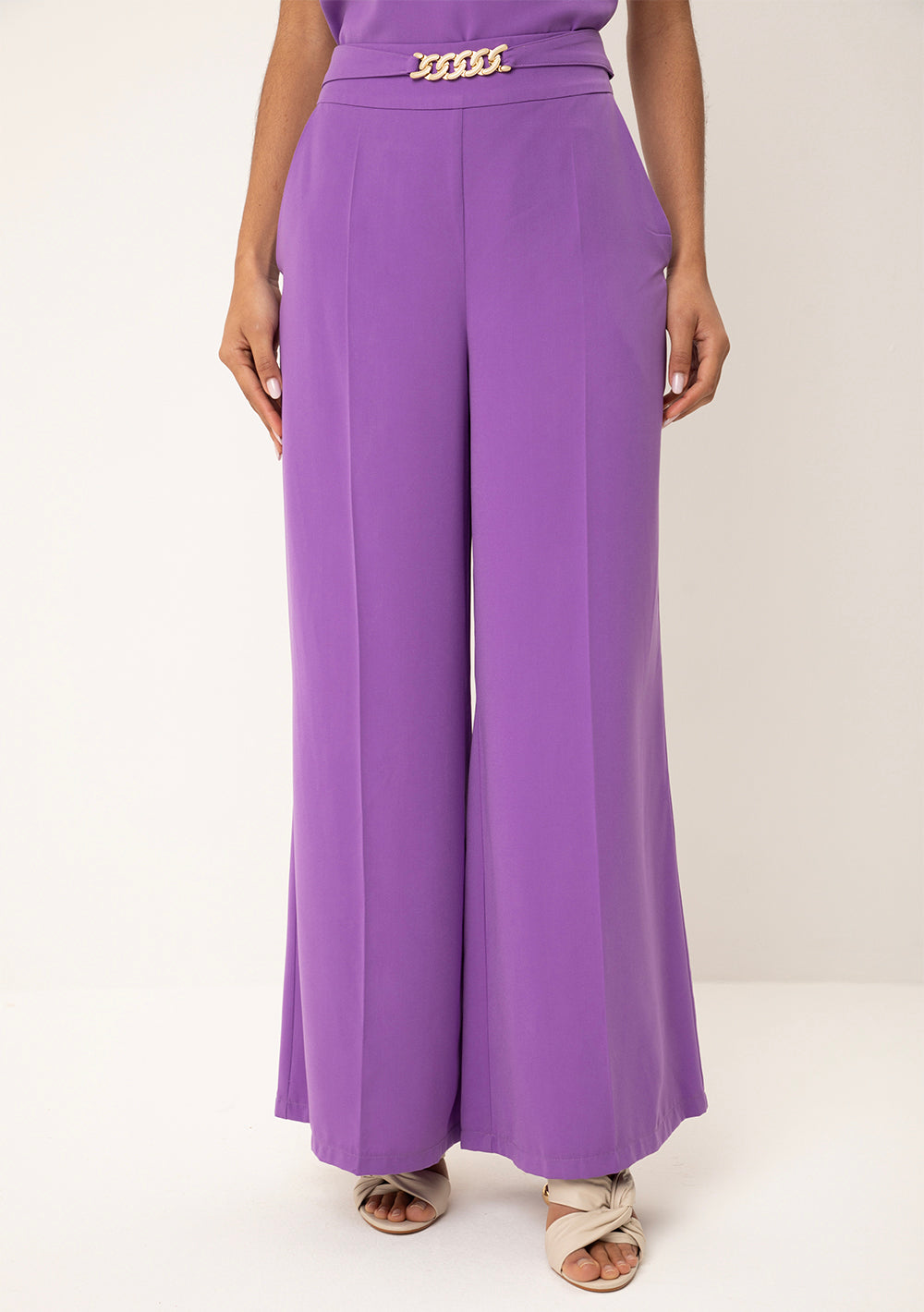 Pantalón Palazzo Tiro Alto