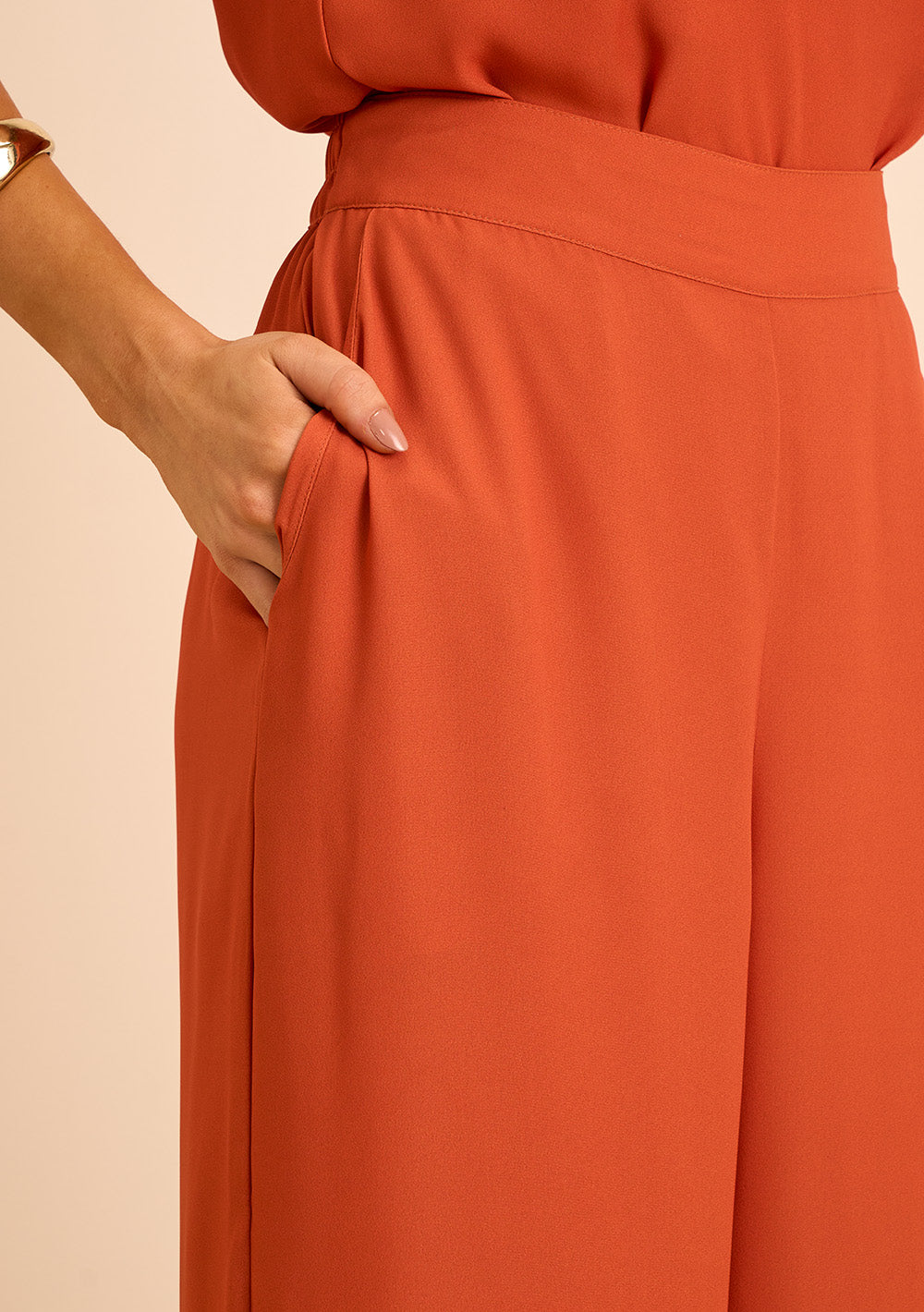 Pantalón Palazzo Tiro Alto