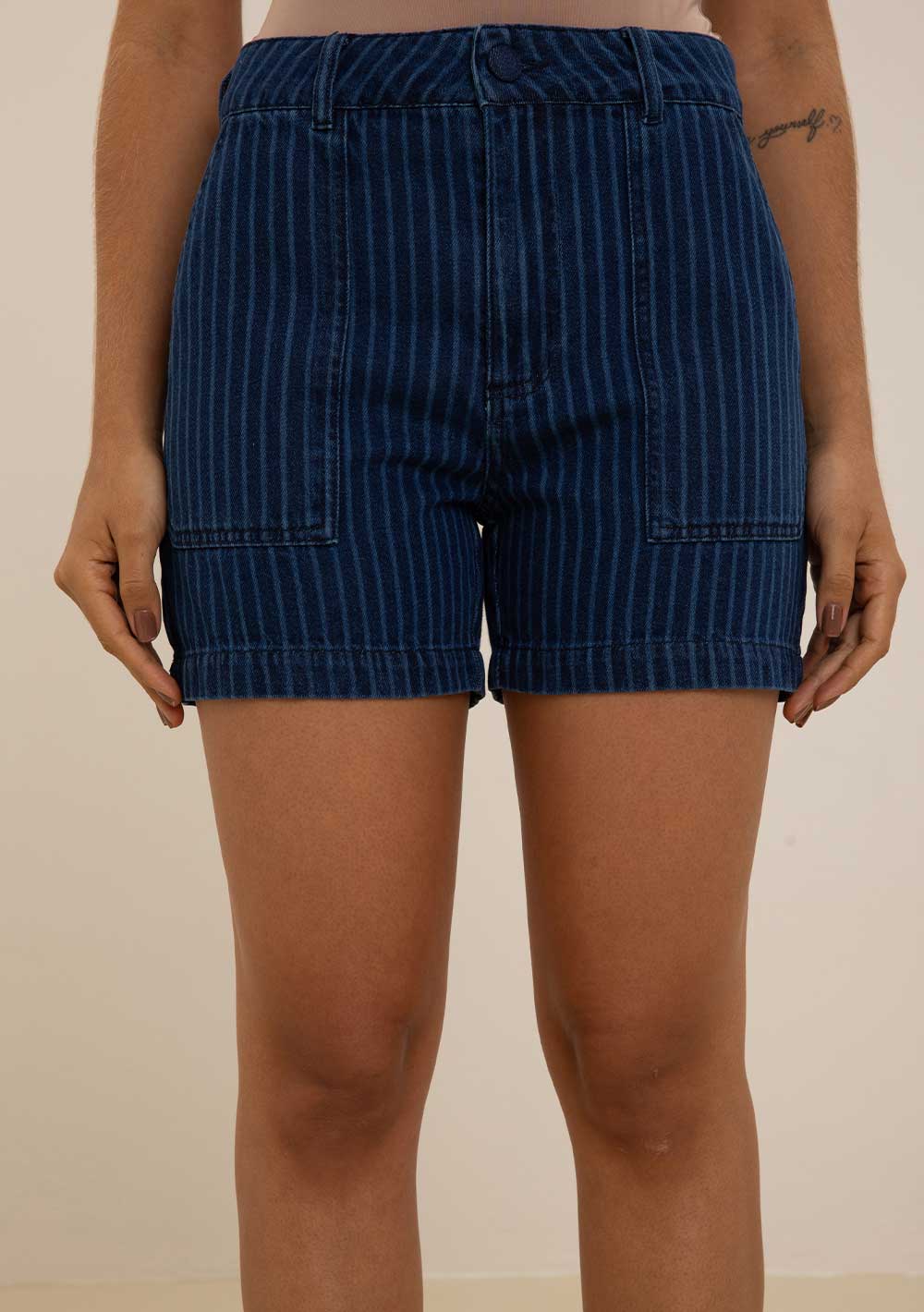 Bermuda Recta Tiro Alto