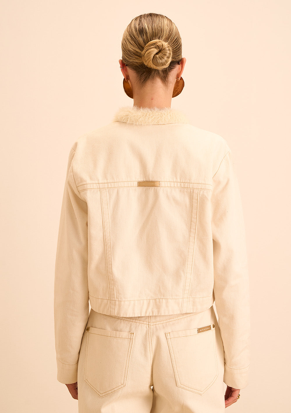 Chaqueta Suelta Mangas Largas