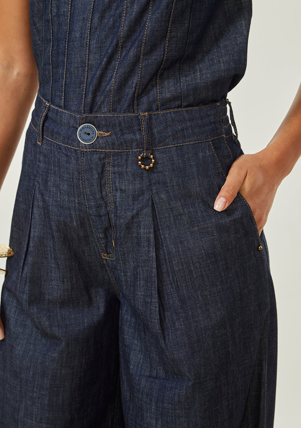 Pantalón Pantalona Tiro Alto
