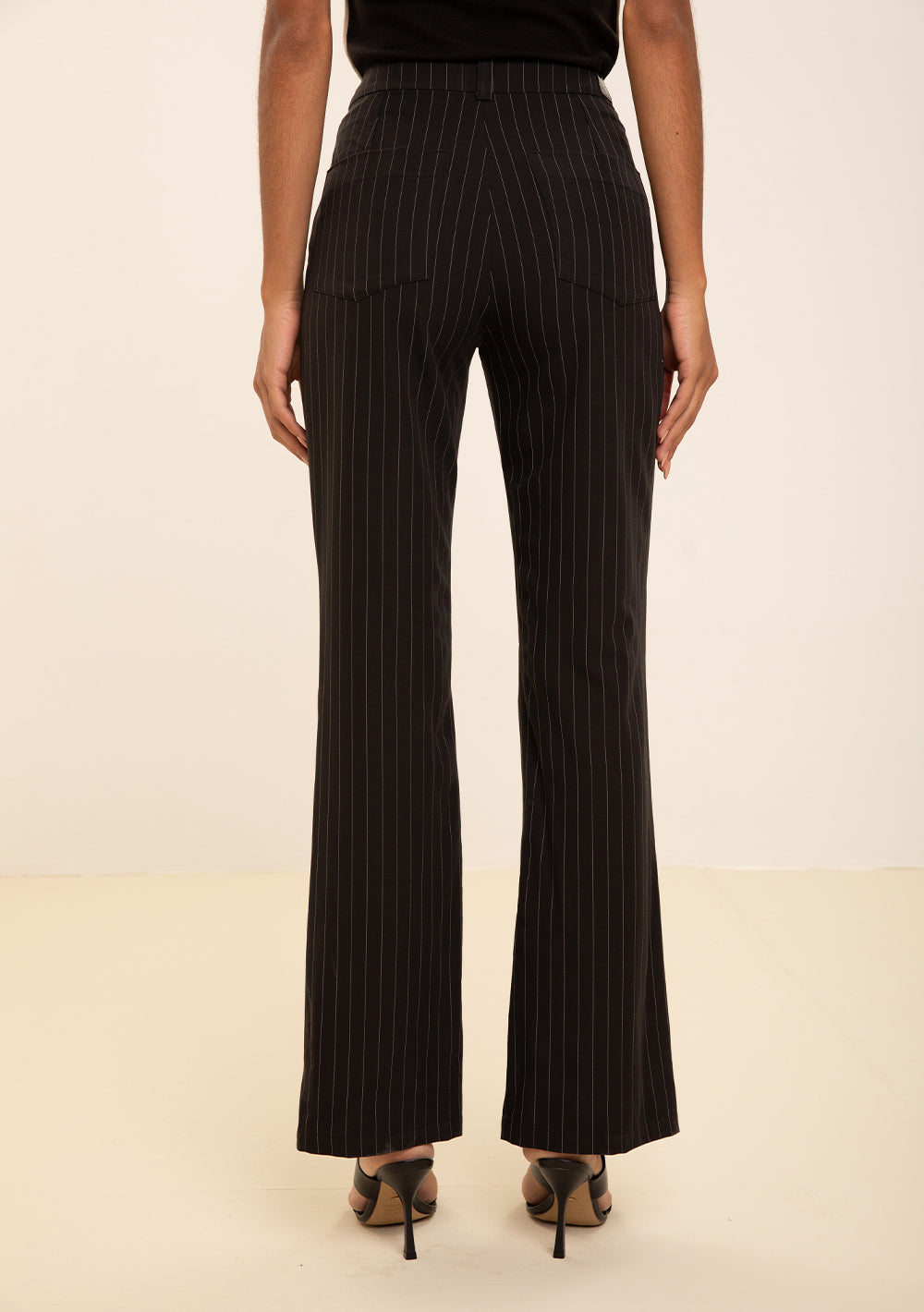 Pantalón Boot Cut Tiro Alto